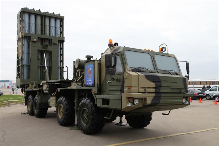S-350 missile system Vityaz - MAKS2013firstpix02 S-350 missile system.jpg