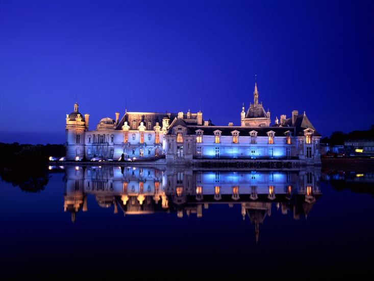 Zamki  świata - Chateau de Chantilly, Chantilly, France.jpg