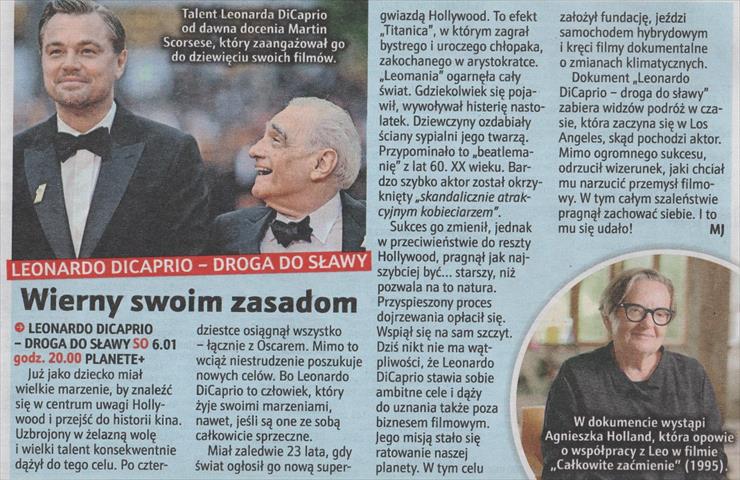 L - Leonardo DiCaprio. Most Wanted Droga do sławy dokumentalny...s, Katja Nicodemus, Brigitte Steinmetz. TT nr 1, 2 I 2024.jpg